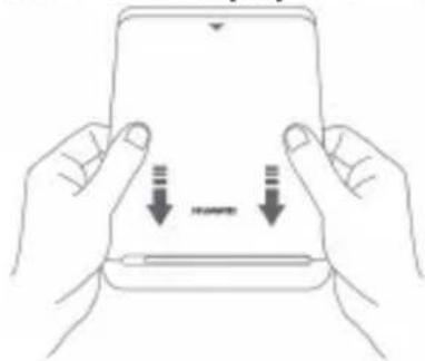HUAWEI Pocket Photo Printer - Colocación del papel en la impresora - 1