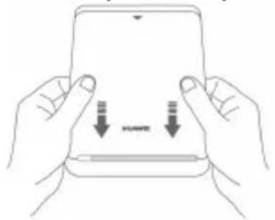 HUAWEI Pocket Photo Printer - Поставете хартия на принтера - 1