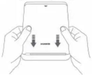 HUAWEI Pocket Photo Printer - Yazıcı kağıdının yerleştirilmesi - 1