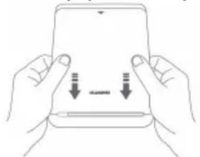 HUAWEI Pocket Photo Printer - Insertion du papier de l'imprimante - 1