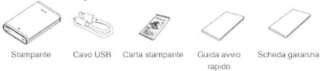 HUAWEI Pocket Photo Printer - La confezione contiene - 1