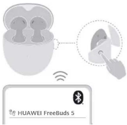 HUAWEI FreeBuds 5 - Menyandingkan dan menghubungkan - 2