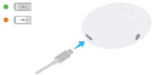 HUAWEI FreeBuds 5 - Încărcarea cutiei de încărcare - 1