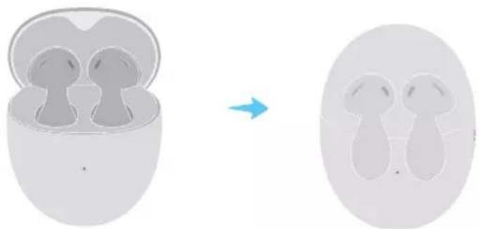 HUAWEI FreeBuds 5 - Charge the earbuds - 1