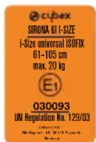 CYBEX Sirona Gi iSize - 1