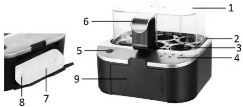 Emerio EB123177.8 - BEZEICHNUNG DER TEILE - 1