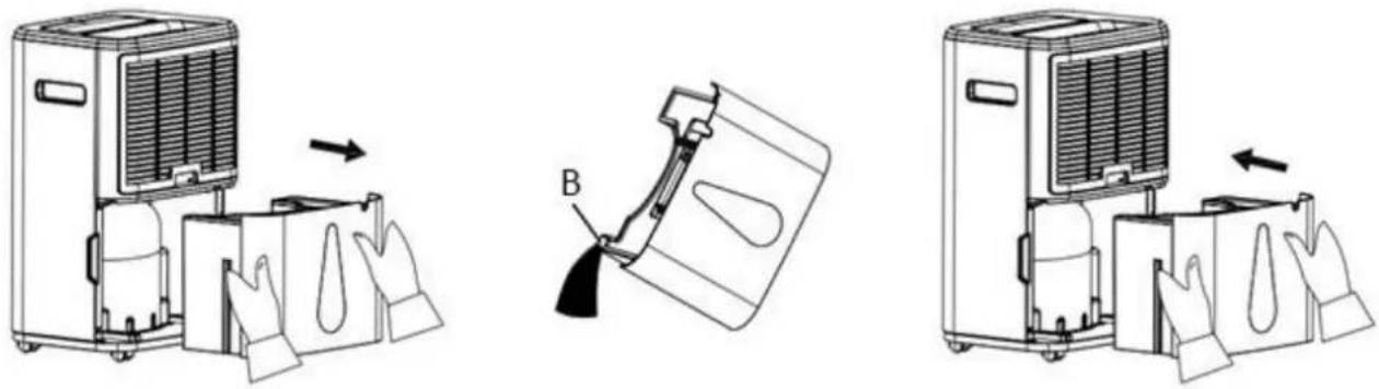 Emerio DH129238.1 - Svuotamento del serbatoio dell'acqua - 1