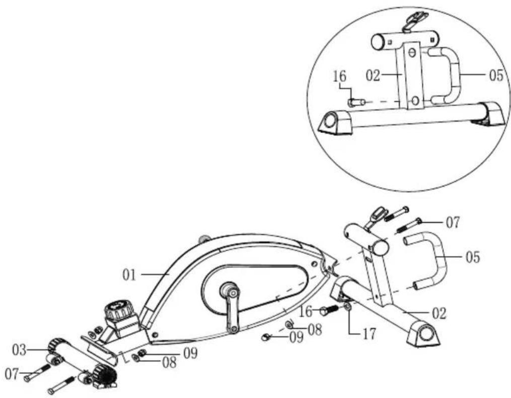 Capital Sports Crius Bluetooth Mini Bike - STEP1 - 1