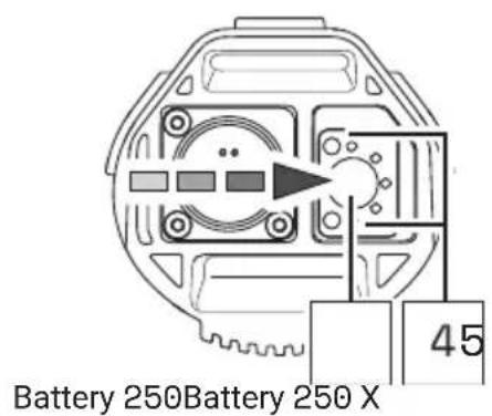 Battery 250Battery 250 X 45