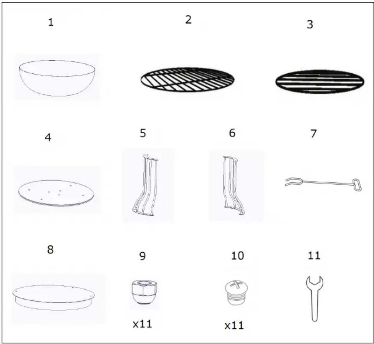 Blumfeldt Nantai High - INDIVIDUAL PARTS - 1