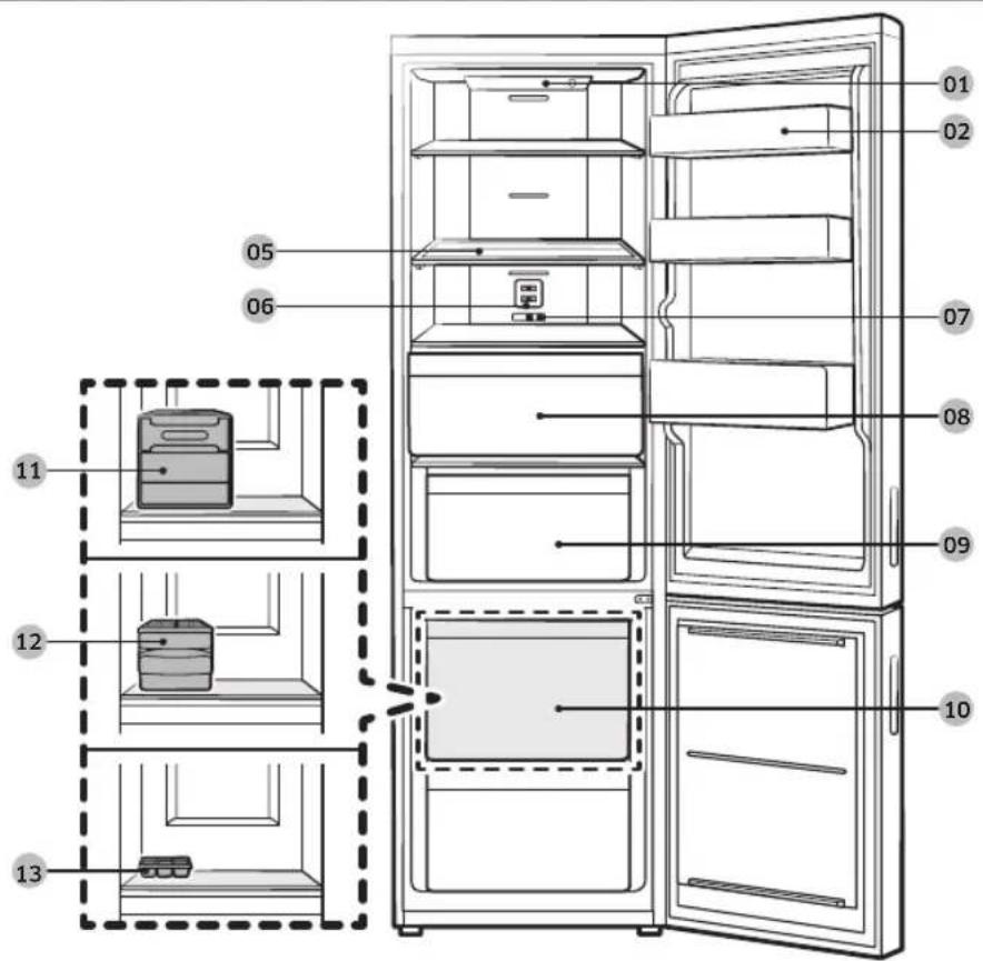 SAMSUNG RB37N4020S8 - Instalação - 1