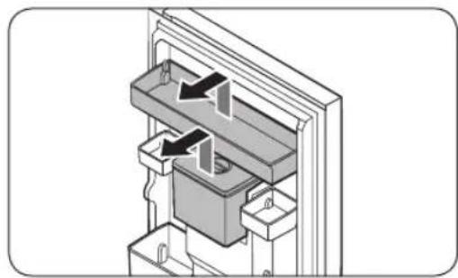 SAMSUNG RB37N4020S8 - Distributeur d'eau (modèles applicables uniquement) - 1