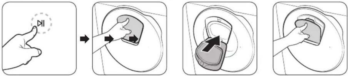 SAMSUNG WW90T534DTT - Allarme AddWash (solo modelli che ne sono dotati) - 1