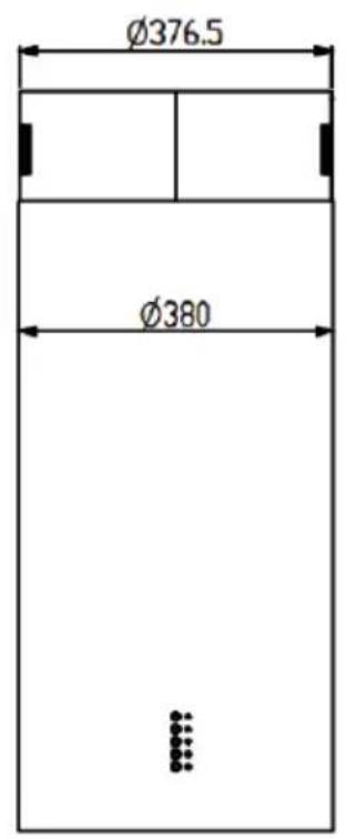 Ø376.5 Ø380