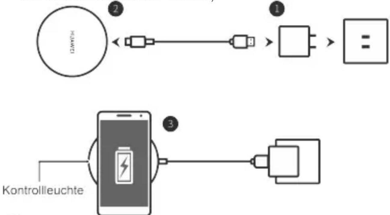 HUAWEI Wireless Charger - Aufladen Ihres Mobiltelefons - 1