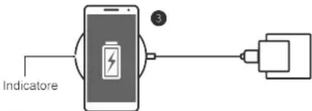 HUAWEI Wireless Charger - Carica dello smartphone wireless - 2