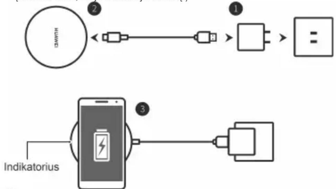HUAWEI Wireless Charger - Kaip jkrauti savo telefoną belaidžiu būdu - 1