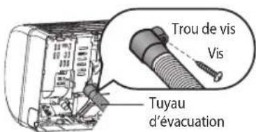 SAMSUNG AQ12UWQX - Changement de direction du tuyau d'évacuation - 3