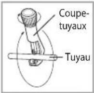 SAMSUNG AQ12UWQX - Coupure ou prolongation des tuyaux - 2