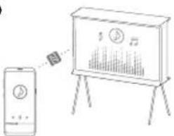 SAMSUNG TQ43LS01BHU - Using the NFC on TV function - 4