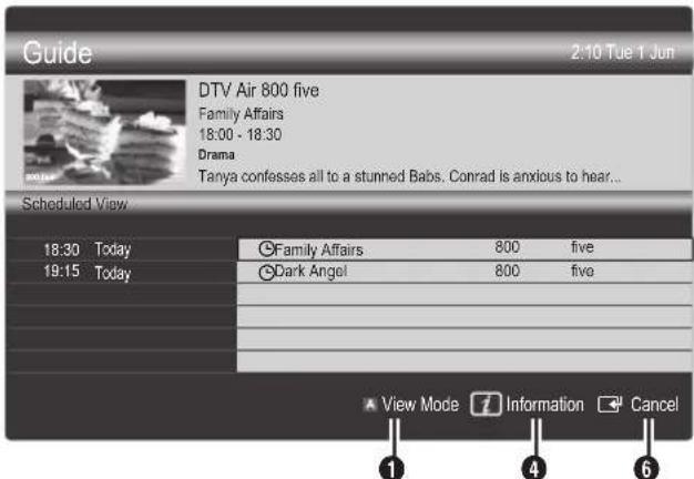 Guide 2:10 Tue 1 Jun DTV Air 800 five Family Affairs 18:00 - 18:30 Drama Tanya confesses all to a stunned Babs. Conrad is anxious to hear... Scheduled View 18:30 Today 19:15 Today Family Affairs 800 five Dark Angel 800 five View Mode Information Cancel