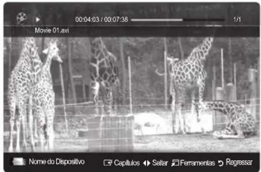 00:04:03 / 00:07:38 Movie 01.avi Nome do Dispositivo Capitulos Salter Ferramentas Regressar