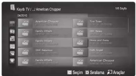 SAMSUNG LE40C750R2K - Kayıtlı TV Programını Oynatma - 1