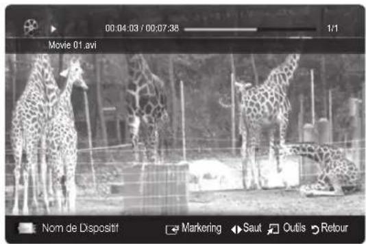 00:04:03 / 00:07:38 1/1 Movie 01.avi Nom de Dispositif Marketing Saut Outils Retour