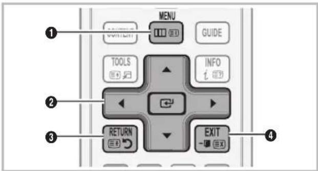MENU GUIDE TOOLS INFO RETURN EXIT ① ② ③ ④