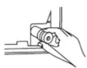 SAMSUNG AR09TXHQBWKX - DAS UNBENUTZTE ABFLUSSLOCH MUSS VERSCHLOSSEN WERDEN - 1