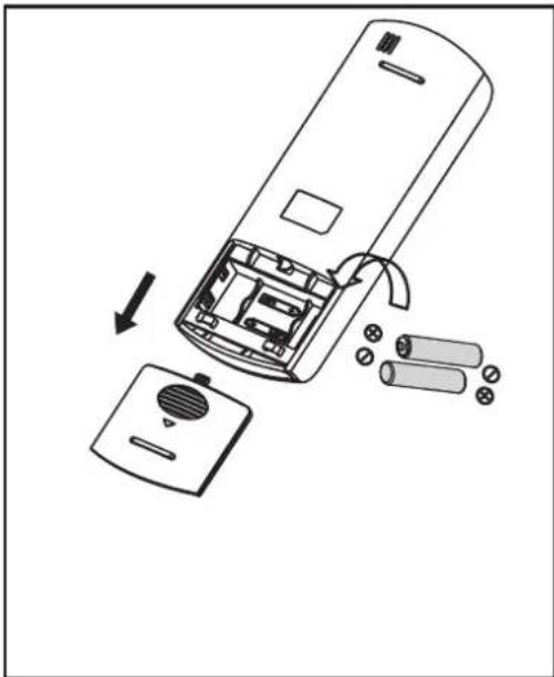SAMSUNG AR09TXHQBWKX - Verwendung der Halterung der Fernbedienung (optional) - 1