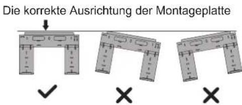 SAMSUNG AR09TXHQBWKX - ABMESSUNGEN DER BEFESTIGUNGSPLATTE - 1