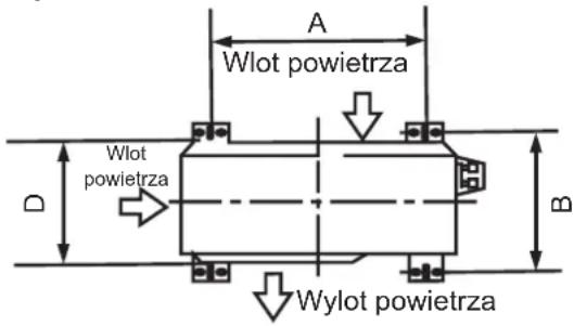 SAMSUNG AR09TXHQBWKX - WYMIARY MONTAZOWE URZADZENIA - 1