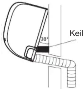 SAMSUNG AR09TXHQBWKX - Wenn die Kältemittelleitungen bereits in der Wand eingelassen sind, gehen Sie wie folgt vor: - 1