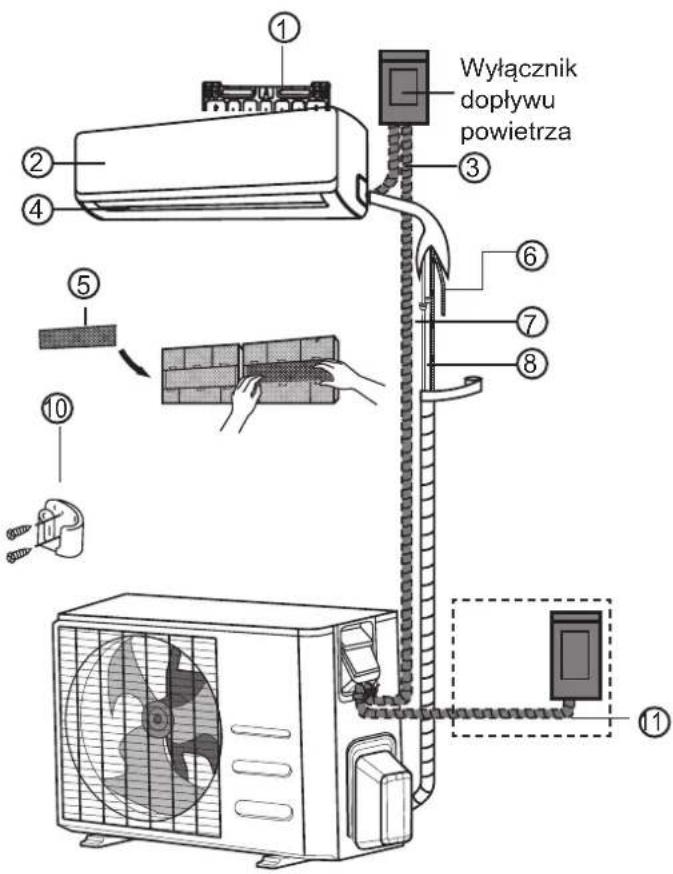 SAMSUNG AR09TXHQBWKX - Częsci Urzadzenia - 2