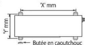 SAMSUNG AR12HPFNDWKNSG - Fixation en place de l'unité extérieure - 1