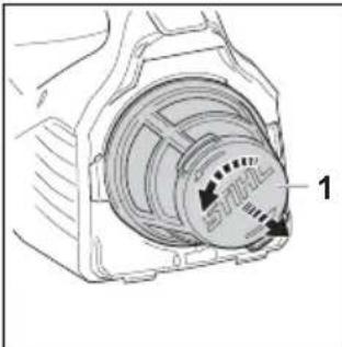 STIHL SEA 20.0 - Filter reinigen - 1