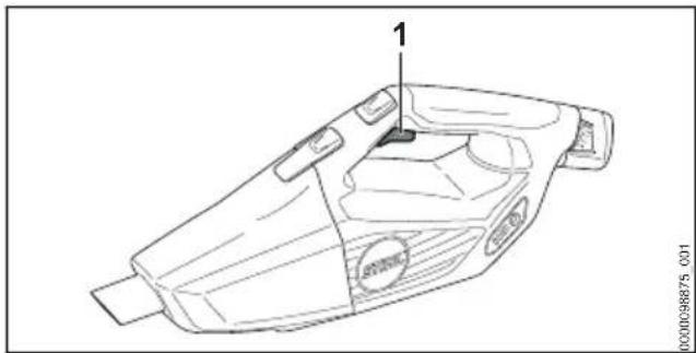 STIHL SEA 20.0 - Mise en marche de l'aspirateur à main - 1