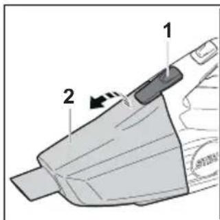 STIHL SEA 20.0 - Het reservoir legen - 1