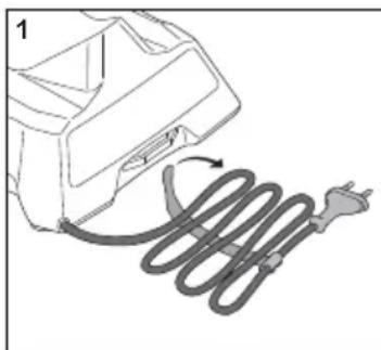 STIHL SEA 20.0 - Storing the Charger - 1