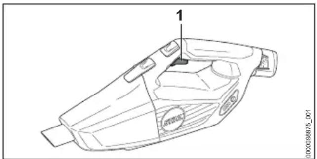 STIHL SEA 20.0 - Handsauger einschalten - 1