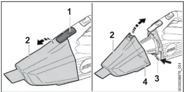 STIHL SEA 20.0 - Behälter leeren - 1