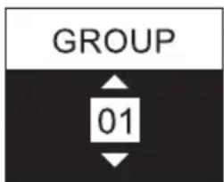 LD Systems LDSU50 - IMPOSTAZIONE DEL GRUPPO DI FREQUENZA (GROUP) - 2