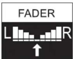 LD Systems LDSU50 - USTAWIANIE BALANSU LUB STOSUNKU GŁOŚNOŚCI (BALANCE / FADER) - 6