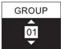 LD Systems LDSU50 - AJUSTE DEL GRUPO DE FRECUENCIA (GROUP) - 2