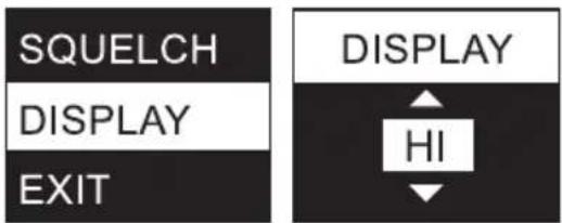 LD Systems LDSU50 - SET DISPLAY BRIGHTNESS (DISPLAY) - 1