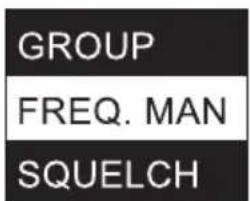 LD Systems LDSU50 - AJUSTE MANUAL DE LA FRECUENCIA DE RADIO (FREQ. MAN.) - 1