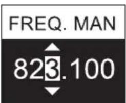 LD Systems LDSU50 - AJUSTE MANUAL DE LA FRECUENCIA DE RADIO (FREQ. MAN.) - 3