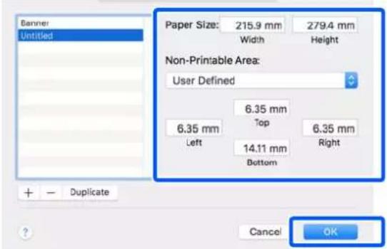EPSON SCT3100M - Paramètres dans Mac - 3