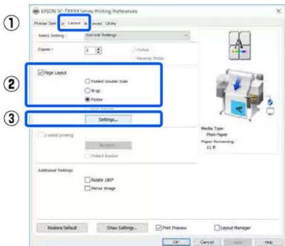 EPSON SCT3100M - Impression de poster (Windows uniquement) - 2